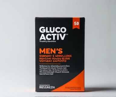 Opakowanie suplementu GlukoActiv Men's Vitality Complex